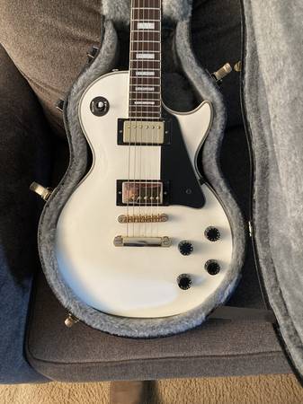 2001 Epiphone Les Paul Custom W/OHSC MIK 1