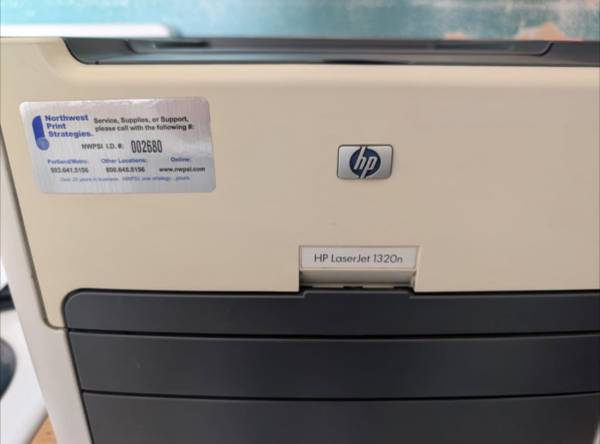 HP LaserJet 1320N Laser Printer - $45 (Vancouver)63471431096705121