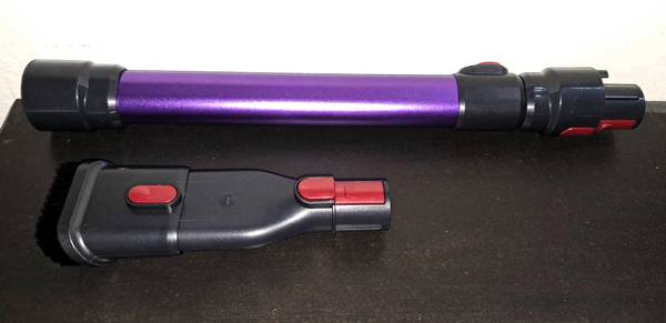 Brand New! Dyson Attachments 2 in 1 Brush Retractable Extension Tube 1