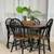 Handsome Two-Tone Country Style Kitchen Dining Table & 4 Chairs 12 thumbnail