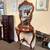 SWEET VINTAGE DEMI LUNE HALL TABLE WITH MIRROR AT CHARMAINES 1 thumbnail