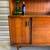 1960s Mid Century 2 Piece Hutch China Cabinet 20 thumbnail