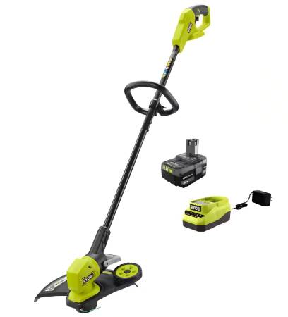 ONE+ 18V 15 in. Cordless Battery String Trimmer/Edger with Battery and 1