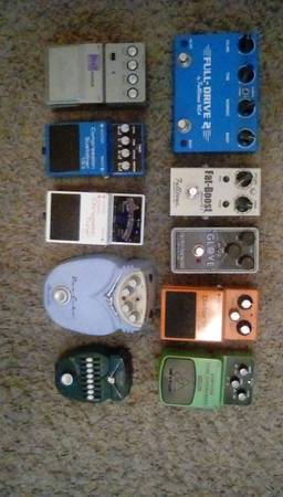 Guitar pedals 1