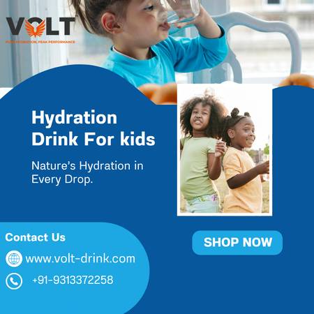 Energy, Health & Protein in One Drink – Volt-Drink for Kids 1