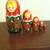 UNIQUE HAND-PAINTED  NESTING DOLL 1 thumbnail