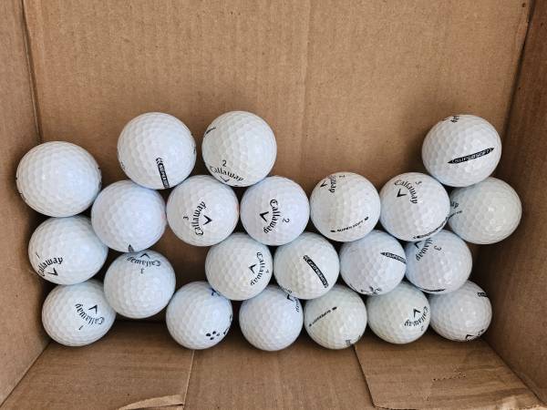 Used Callaway Supersoft Golf Balls, 22 balls 1