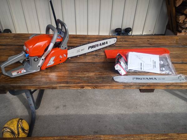 PROYAMA 58CC 2-Cycle Gas Powered Chainsaw, 20 & 16-Inch 1