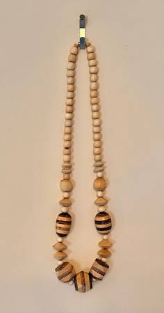 26” Necklace - 100% Wooden Beads 1