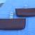1968-1969 CORVETTE HEADRESTS in DARK ORANGE VINYL - ORIGINAL GM 5 thumbnail