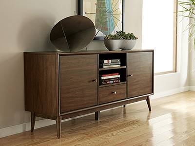 Chocolate TV stand 1