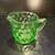 Vintage Uranium Depression Green Glass collection Bowls Pitchers Plate 8 thumbnail