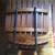 Vintage Slatted Wood Swivel Chair 3 thumbnail