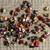 Lot of 70 Plus Miniature Christmas Decorations Plus Metal Storage Cont 1 thumbnail