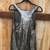 INC Sparkly Sequined Knit Tank Top in Silver/Grey.  Med 2 thumbnail