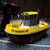 Rc Tug boat and barge- model micro n scale train rc boat 17 thumbnail