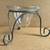 Handcrafted Decorative Centerpiece Iron Stand with Clear Glass Bowl 2 thumbnail