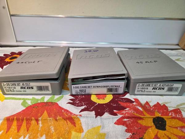 RCBS RELOADING DIES 1