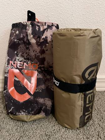 New Nemo First Lite Longbow Alpine Sleeping Pad 1