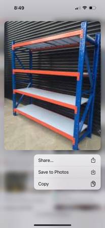 Wanted: warehouse metal shelving pallet racking 1