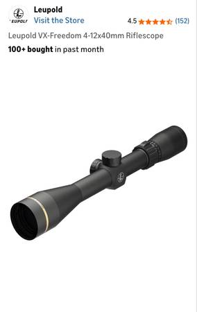 New leopold 4-12X40 scope 1