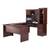 U-shaped desk with hutch - available 1 thumbnail