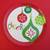 CHRISTMAS CHEERS PLATE MELAMINE 14.25" SERVING DISH DECORATIVE PLATTER 1 thumbnail