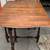 Vintage Spindle Gate leg Table W/ Drop Side Leaf antique table solid wood L25” 2 thumbnail