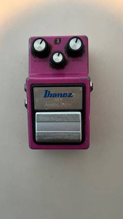 Vintage Ibanez AD 9 analog delay 1