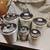 Vintage 50s kitchen containers price reduced 2 thumbnail