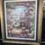 Tuscan scene paint on wood framed picture 1 thumbnail