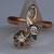 RING Platinum Rose Gold diamond 583 14K ussr soviet Flowers vintage 9 thumbnail