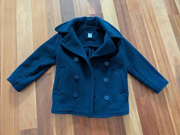 Like New: Gap Kids Wool Peacoat size 5 1