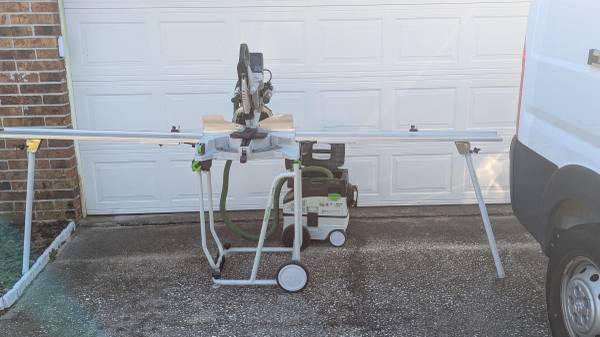 Festool Miter Saw with vacuum, 1