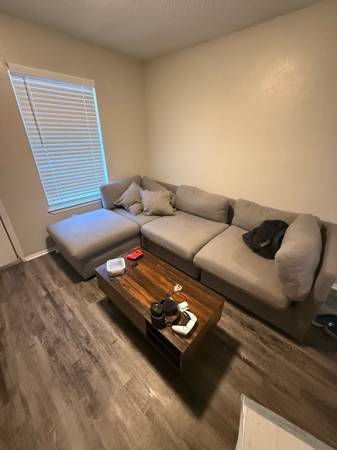 Couch and coffee table for sale 1