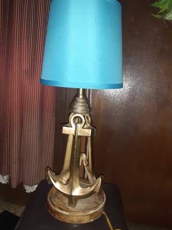 Brass Nautical  Table Lamp 1