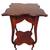 Vintage French Art Nouveau Style Mahogany Occasional Side Table 1 thumbnail