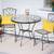 2 black Wrought iron outdoor chairs 13 thumbnail