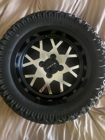 Golf cart wheels and tires 1