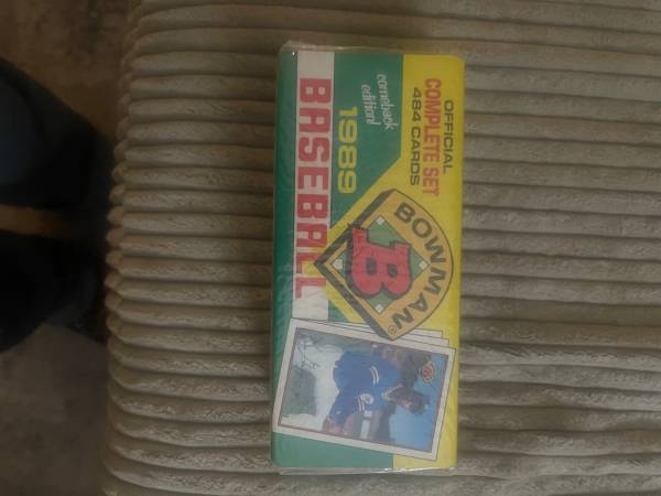 1989 Bowman baseball set 1