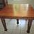 Five Leg Oak Table + TEN Leaves each 10” wide + Leaf Storage + SIX Cha 11 thumbnail