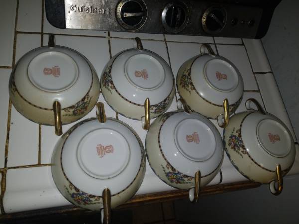 Six Noritake Mariana bouillon cup 1