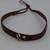 Vintage Handmade Leather African Cowrie Shell Sash Tie Belt 1 thumbnail