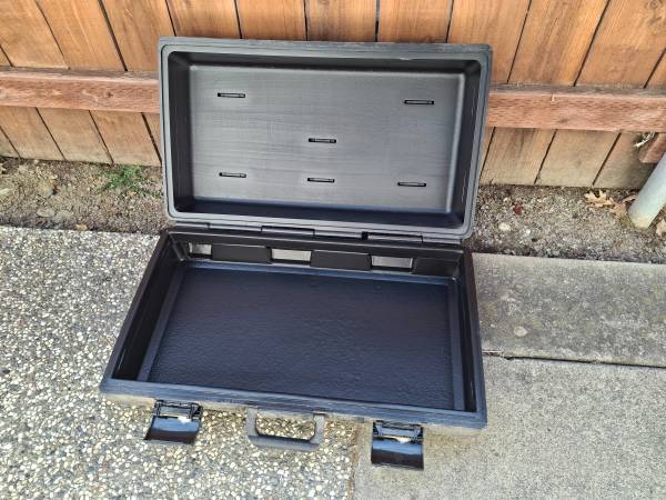 Large Hard Plastic Carrying Case, new 1