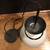 West Elm Hourglass Pendant Light with grey metal shade 2 thumbnail