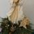 NEW- Large Beautiful Angel on Black Pedestal Centerpiece/Arrangement 1 thumbnail