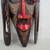African Safari Folk Art Native Tribal Hand Carved Wood Mask 14 1/2" 4 thumbnail