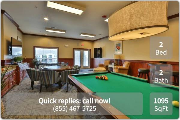 Live large, dream bigger: Spacious 2 BR, 2 BA available! 1