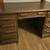 Antique solid oak desk 1 thumbnail