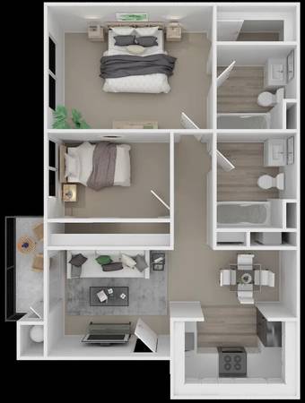 $1,899 / 2br - 842ft2 - Spacious 2 bedroom/2 bath Apartment Home with Washer & Dryer Included! (Sacramento)63900312144642120